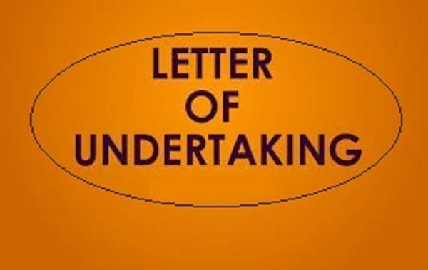 Letter of Undertaking